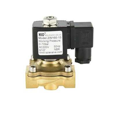 2/2-Wege-Magnetventil aus Messing der Serie 2W
